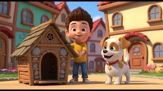 This Little Dog Lives Alone | Heartwarming Dog Rhyme for Kids | Animated Toddler Song
