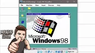 TUTOR Virtualbox | cara instal sistem operasi windows 98 di virtualbox