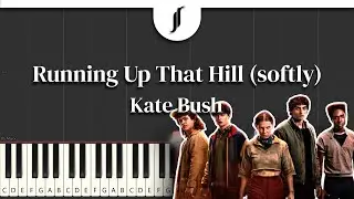 Running Up That Hill (softly) - Kate Bush | Piano Tutorial by @JohnRodDondoyano