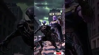 Venom vs Thanos #marvel #avengers #trending #viral #marveluniverse #avengersforever #thanos