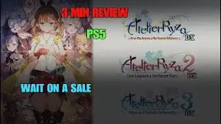 Atelier Ryza Secret Trilogy Pack 3 Min Review #2025 #ps5