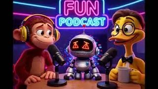 🤖🐒🦆 FUN PODCAST &ndash; Cartoon Edition - Episode2