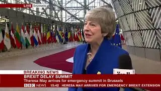 Theresa May  I regret need for Brexit delay   BBC News