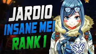 [RANK 1] JARDIO BEST MEI IN THE WORLD! 21 ELIMS STREAK! [ OVERWATCH SEASON 9 TOP 500 ]