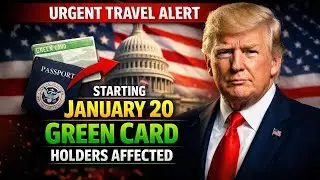 ⚠️ URGENT: Major Travel Restrictions for Green Card Holders Starting January 20 &mdash; What You Must Know