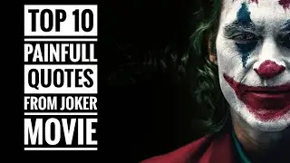 Joker Movie Quotes || Top 10 Best Motivational Movie Quotes From Joker🤡 || Joker Movie