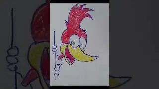85 Years of Woody Woodpecker    #myartwork #myart #handdrawnartwork #woodywoodpecker85thanniversary