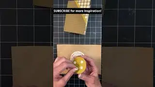 Quick and Easy Masculine Card #short