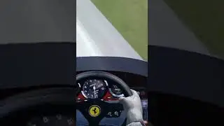 what is he doing ?! #f1 #rfactor #crash #nordschleife
