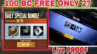 😍Pubg Lite New Offer |  100 BC Daily Specia Bundle |  Pubg Lite DailySpecial Bundle 2023?