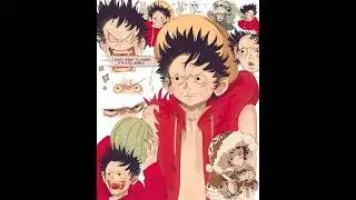 The peak activity starts at 01:00 at night #anime #art #onepiece #luffy