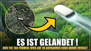 Spektakul&auml;r: Drei Tic Tac UFOs erstmals per Drohne in 4K gefilmt!