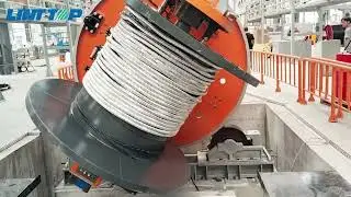 ✅ LINT TOP 2500 Drum Twister: Now Operational in Europe #linttop #cablemachine