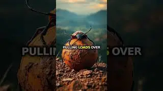 This Insect Is Strong Enough to Lift 1,000 Times Its Weight?! 🐞💪 #mindblown #facts #scienceshorts