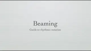 Beaming