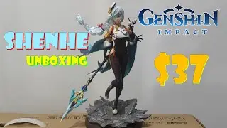 Unboxing Shenhe Action Figure 1/7 scale Genshin Impact!