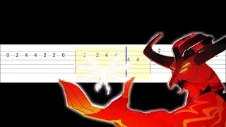 Helluva Boss - Mastermind (Easy Guitar Tabs Tutorial)
