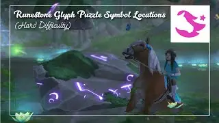 Runestone Glyph Puzzle Symbol Locations (Hard Difficulty) - Star Stable Online