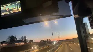 Vestfold Scania OmniExpress express bus #3209 Line 1455 (Part 2)