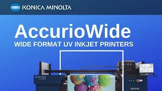 AccurioWide Wide Format UV Inkjet Printers | Konica Minolta