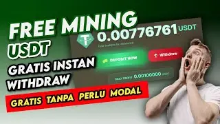 Free Mining USDT GRATIS TANPA PERLU MODAL Instan Withdraw - Penghasil Saldo Faucetpay