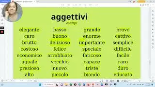 Italian Grammar: ADJECTIVES. Theory, practice and more than 100 examples. Beginners. 4th lesson.