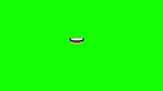 mouth lips in green screen like rj bucket list