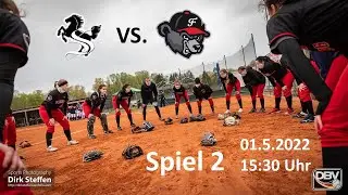 Softball Bundesliga 2022 Stuttgart @ Freising Spiel 2