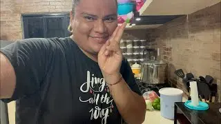 Se me antojó comer gallina de doble ahorita a disoras de la noche y me puse a cocinar 🧑‍🍳