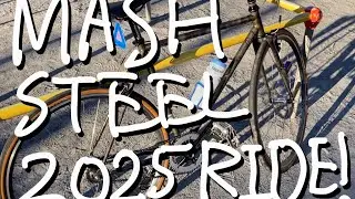 お久しぶりのMASH STEEL! 固定ギア2025年始ライド!