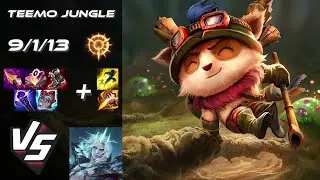 JUNGLE Teemo vs Viego - NA Challenger Patch 14.22
