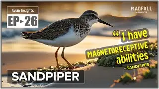 Sandpiper &rarr; Nature's Navigator ● #facts @MadfullMoments ◌ EP►26