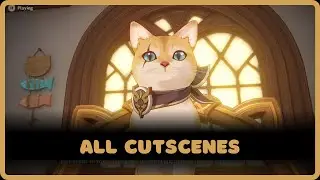 Feline Fortress Furrdyssey | All Cutscenes | Genshin Impact