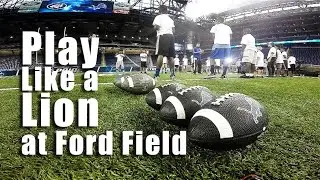 #MIKidsCan Play Like a Lion at Ford Field