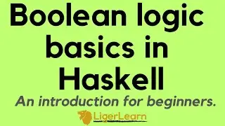 Boolean logic basics in Haskell