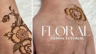Mastering Floral Henna: Your Real-Time Guide to Drawing Beautiful Flowers!