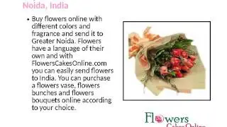 Buy Flowers Online and send it to Greater Noida, India