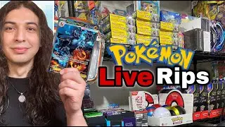 Pokemon Card Openings! Epic Pulls & Battles 🔥LIVE TCG STORE 🔴
