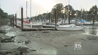 Storm Causes Damage To Boats And Harbor In Santa Cruz