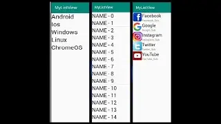 Android ListView In Malayalam 