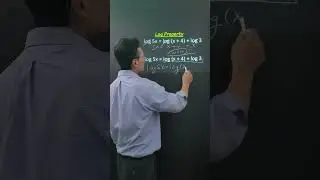 Решение логарифмического уравнения