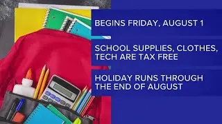 What to know in Florida's 2025 back-to-school sales tax holiday