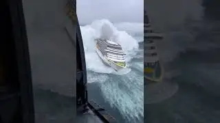 &ldquo;RO-RO CRUSHED?&rdquo; Apocalyptic Storm Hits HARD 😱🌊 #NorthSea #RoRo #MonsterWaves #ShipStorm