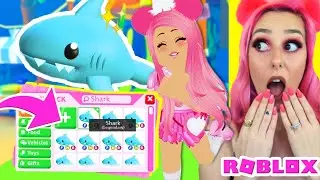 I FOUND A NEW OCEAN PET UNDERWATER In Adopt Me! LEGENDARY SECRET SHARK PET? Roblox Adopt Me Roleplay