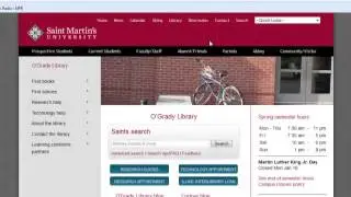 Accessing Alexander Street Press