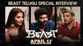 Pooja Hegde & Nelson Dilipkumar Special Interview | Dil Raju | Beast (Telugu) | Shreyas Media
