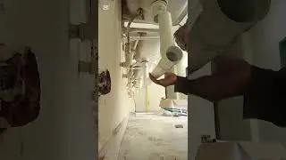 Bathroom basin maintenance.x5 connected basins waste #WomanPlumber#plumbingtips#DIY#womenempowerment