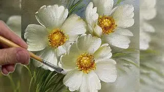 Эта картина дарит радость сердцу / Рисование шаг за шагом