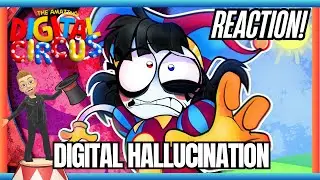 The Amazing Digital Circus: Digital Hallucination (MUSIC VIDEO) Song Reaction