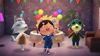 ACNH - Celebrating Whitney's Bday!! (FT Wolfgang)